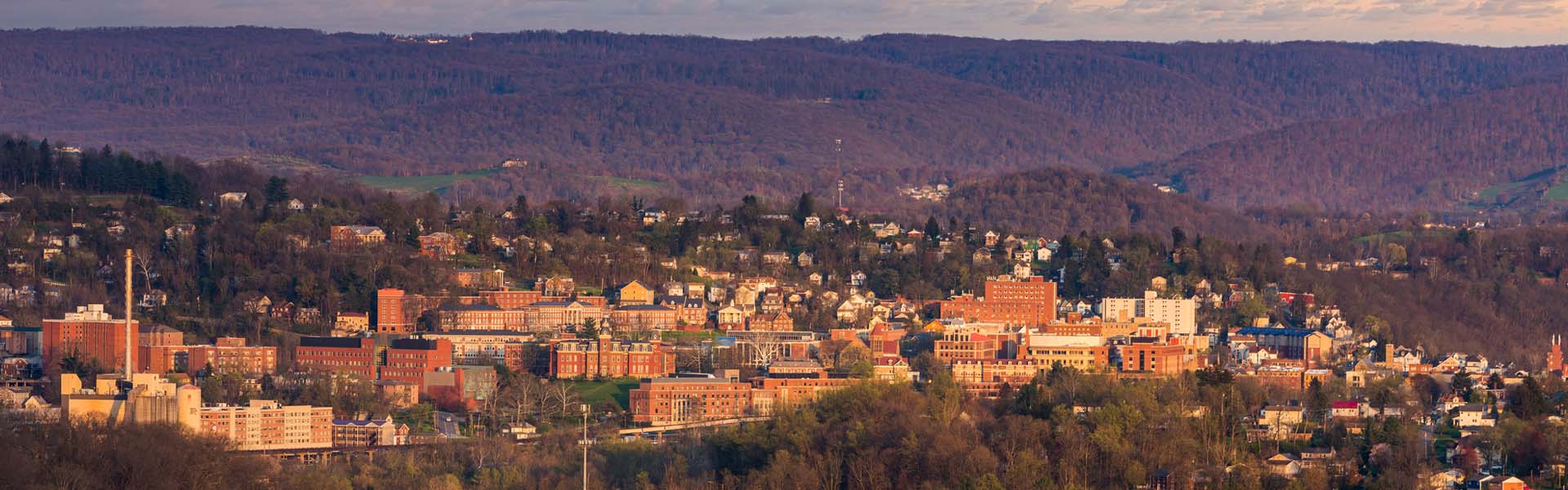 Neon color image of a band playing and people singing along
